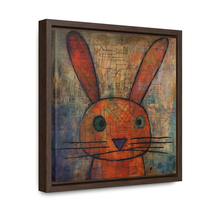 Rabbit 8, Gallery Canvas Wraps, Square Frame