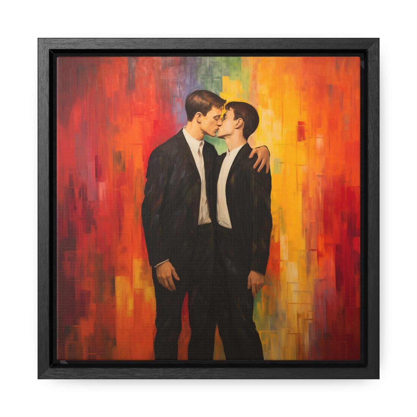 LGBT 8, Gallery Canvas Wraps, Square Frame