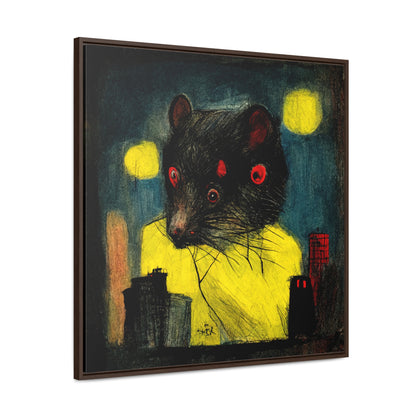 Urban Rat 6, Valentinii, Gallery Canvas Wraps, Square Frame