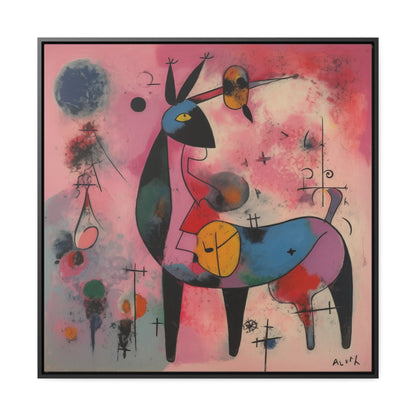 The Dreams of the Child 25, Gallery Canvas Wraps, Square Frame