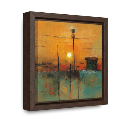 Land of the Sun 49, Valentinii, Gallery Canvas Wraps, Square Frame