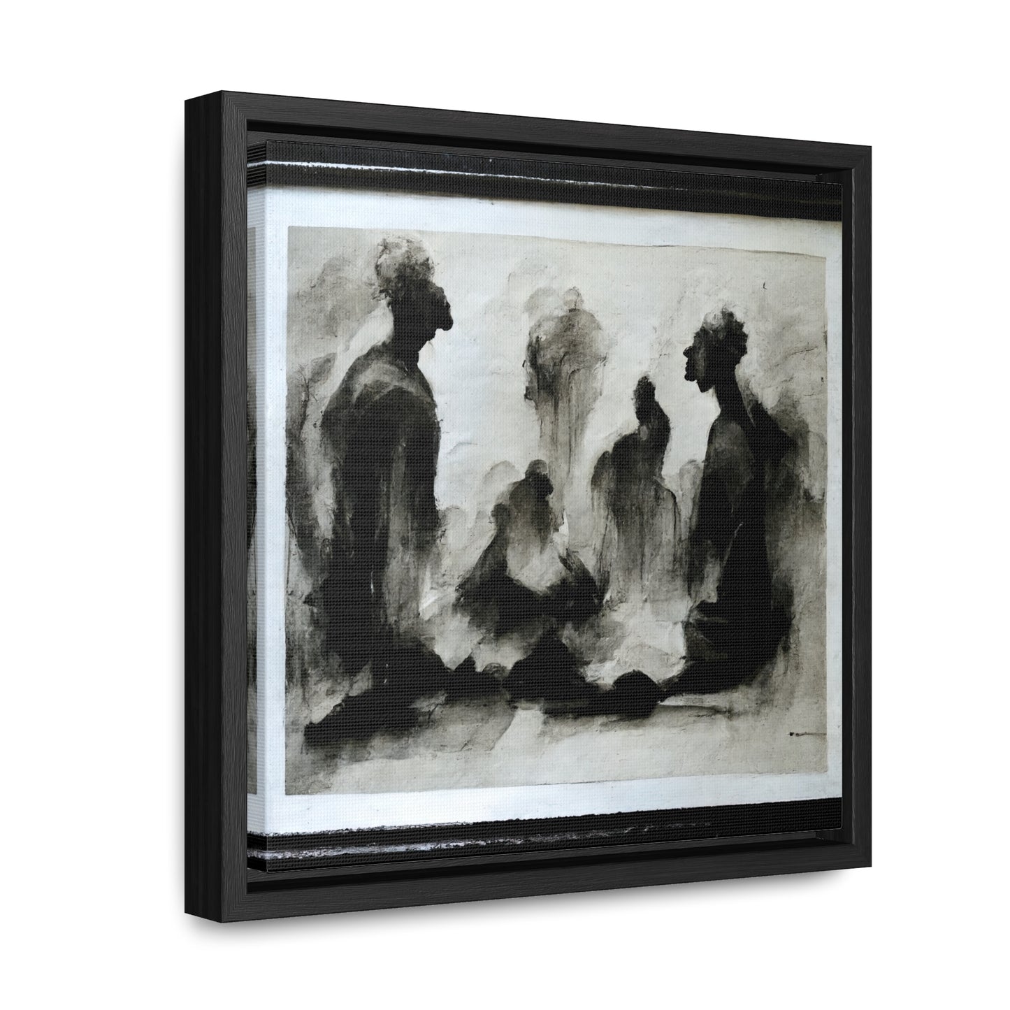 Palaeolithic Prayer 3, Valentinii, Gallery Canvas Wraps, Square Frame