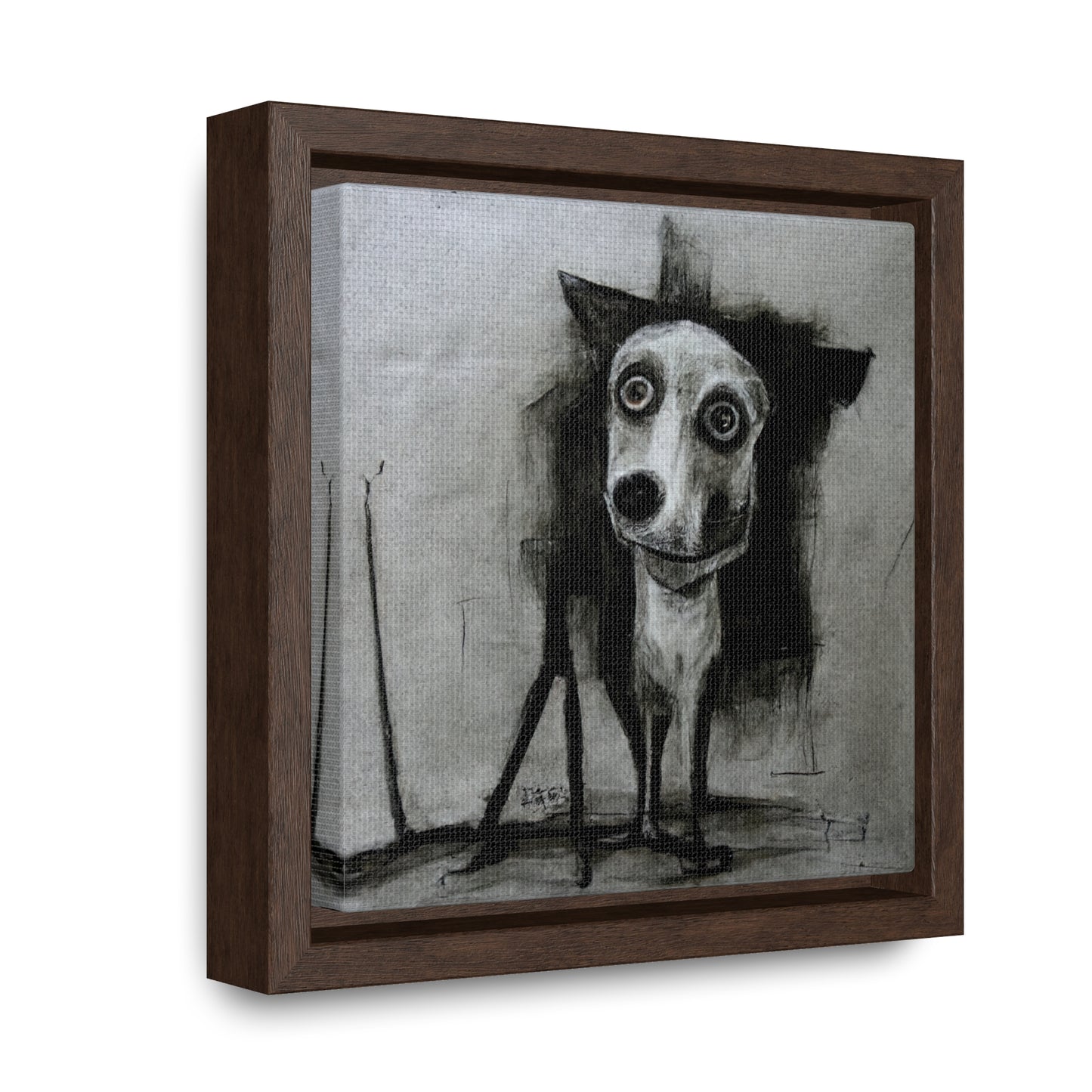 Dogs and Puppies 9, Valentinii, Gallery Canvas Wraps, Square Frame