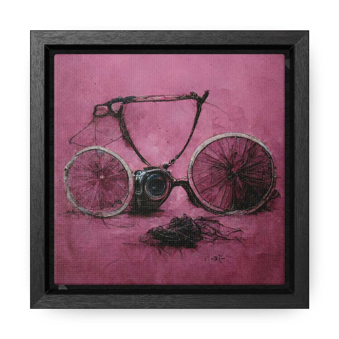 Bicycle 10, Valentinii, Gallery Canvas Wraps, Square Frame