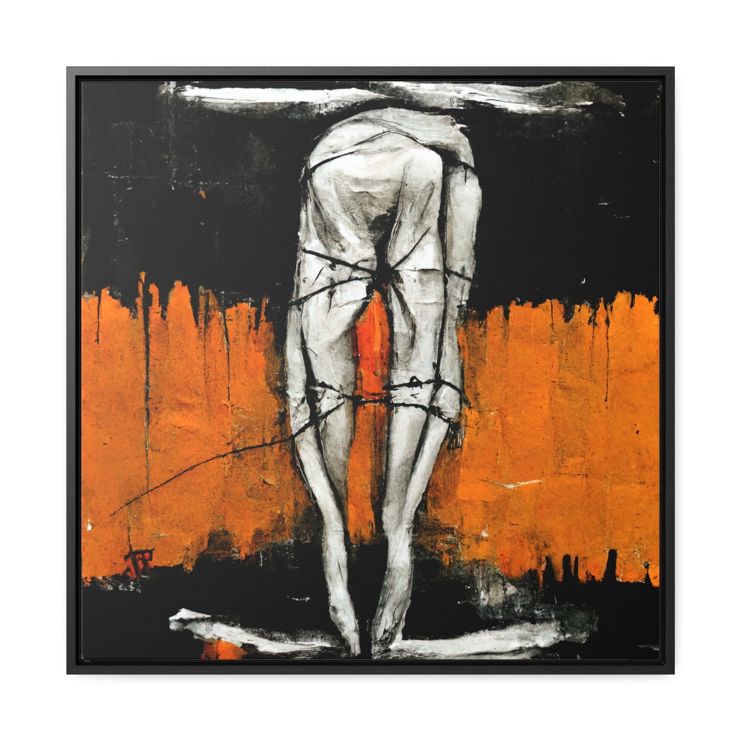 Feet and Drama 3, Valentinii, Gallery Canvas Wraps, Square Frame