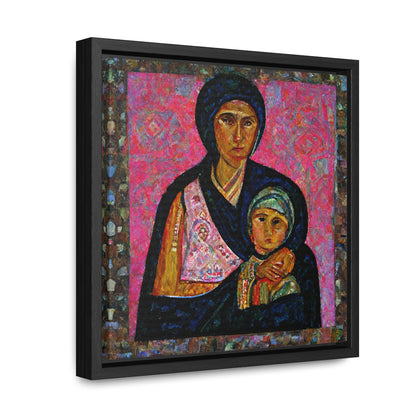 Mary and the Child 20, Valentinii, Gallery Canvas Wraps, Square Frame