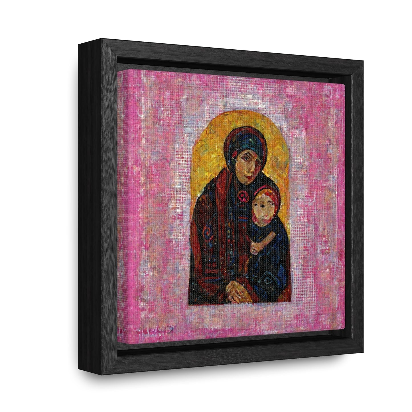 Mary and the Child 10, Valentinii, Gallery Canvas Wraps, Square Frame