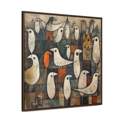 Bird 27, Gallery Canvas Wraps, Square Frame