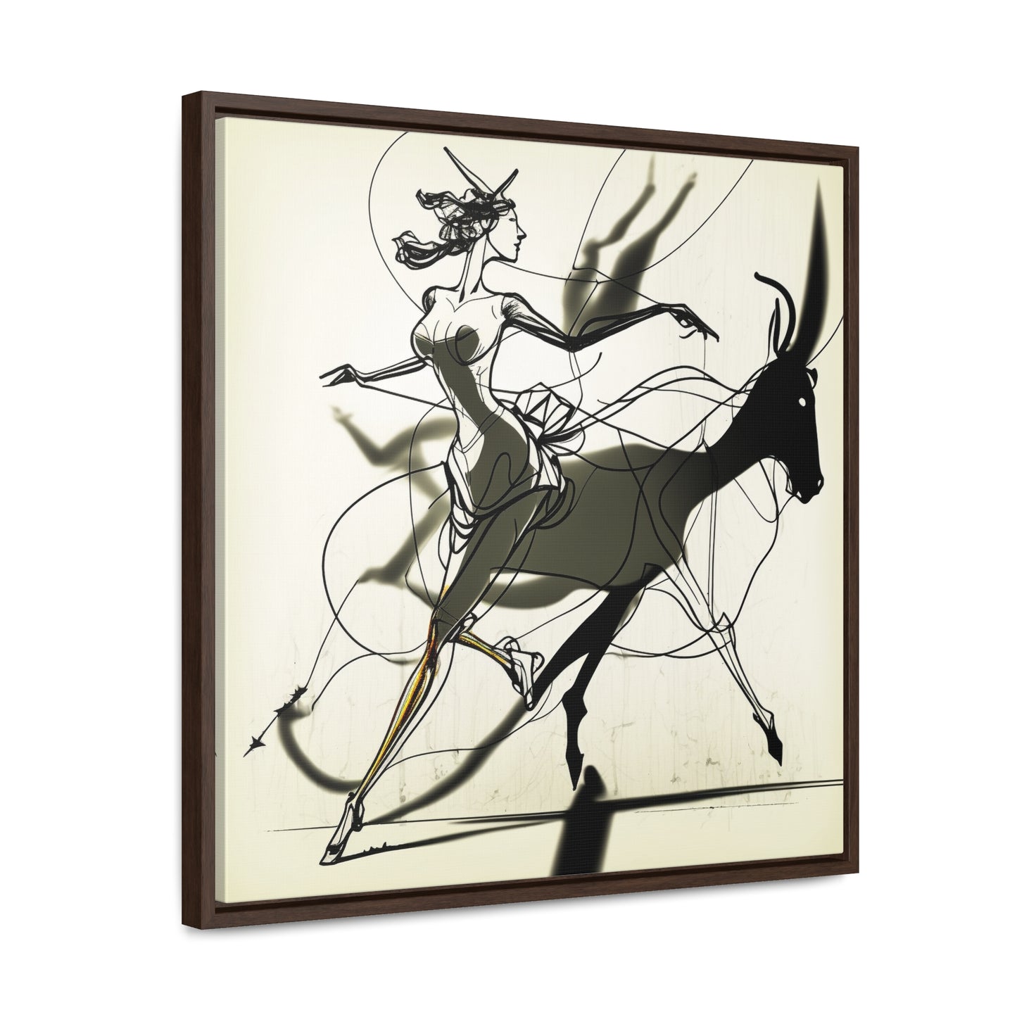 Naivia 11, Gallery Canvas Wraps, Square Frame