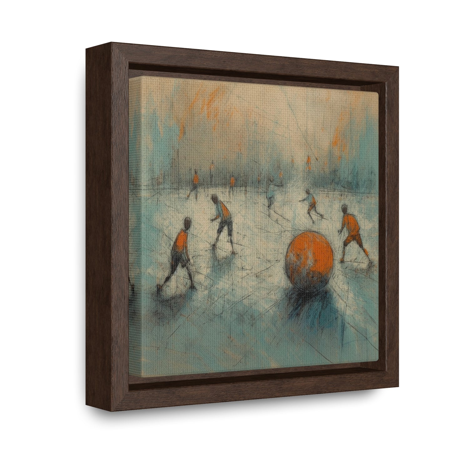 Childhood 15, Gallery Canvas Wraps, Square Frame