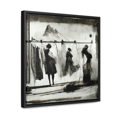 Domestic Memories 1, Valentinii, Gallery Canvas Wraps, Square Frame