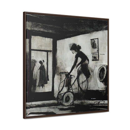 Domestic Memories 21, Valentinii, Gallery Canvas Wraps, Square Frame