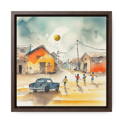 Childhood 6, Valentinii, Gallery Canvas Wraps, Square Frame