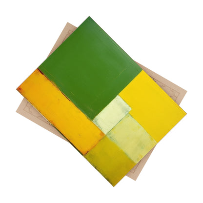 Yellow 13 , Ceramic Photo Tile