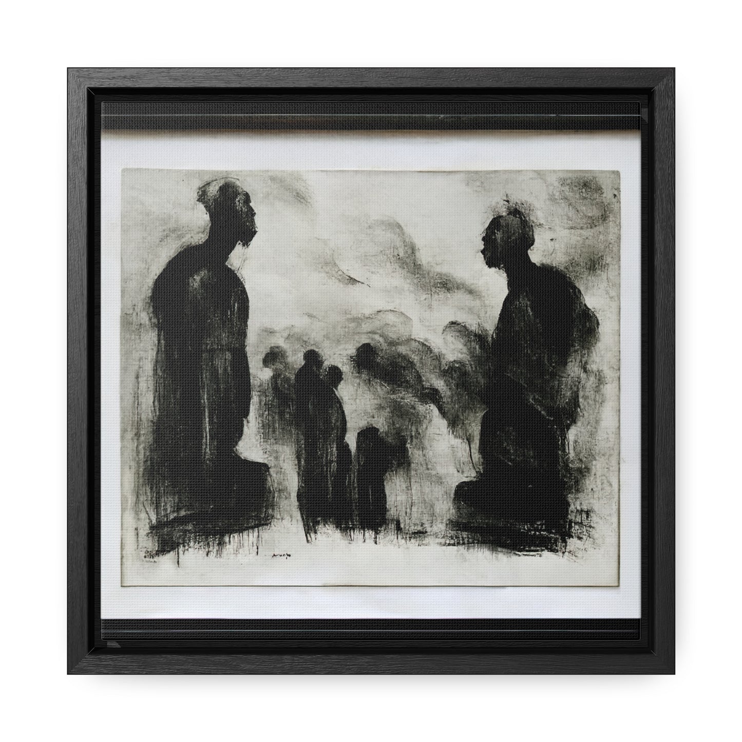 Palaeolithic Prayer 6, Valentinii, Gallery Canvas Wraps, Square Frame