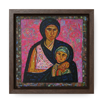 Mary and the Child 20, Valentinii, Gallery Canvas Wraps, Square Frame