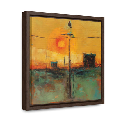 Land of the Sun 55, Valentinii, Gallery Canvas Wraps, Square Frame