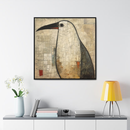 Bird 19, Gallery Canvas Wraps, Square Frame