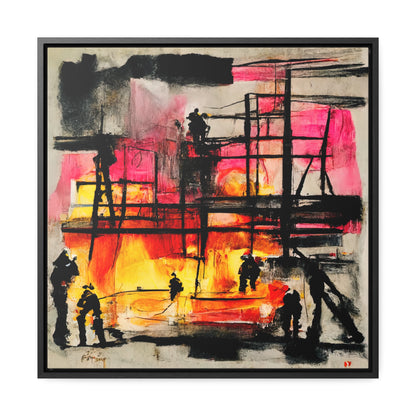 Land of the Sun, Valentinii, Gallery Canvas Wraps, Square Frame