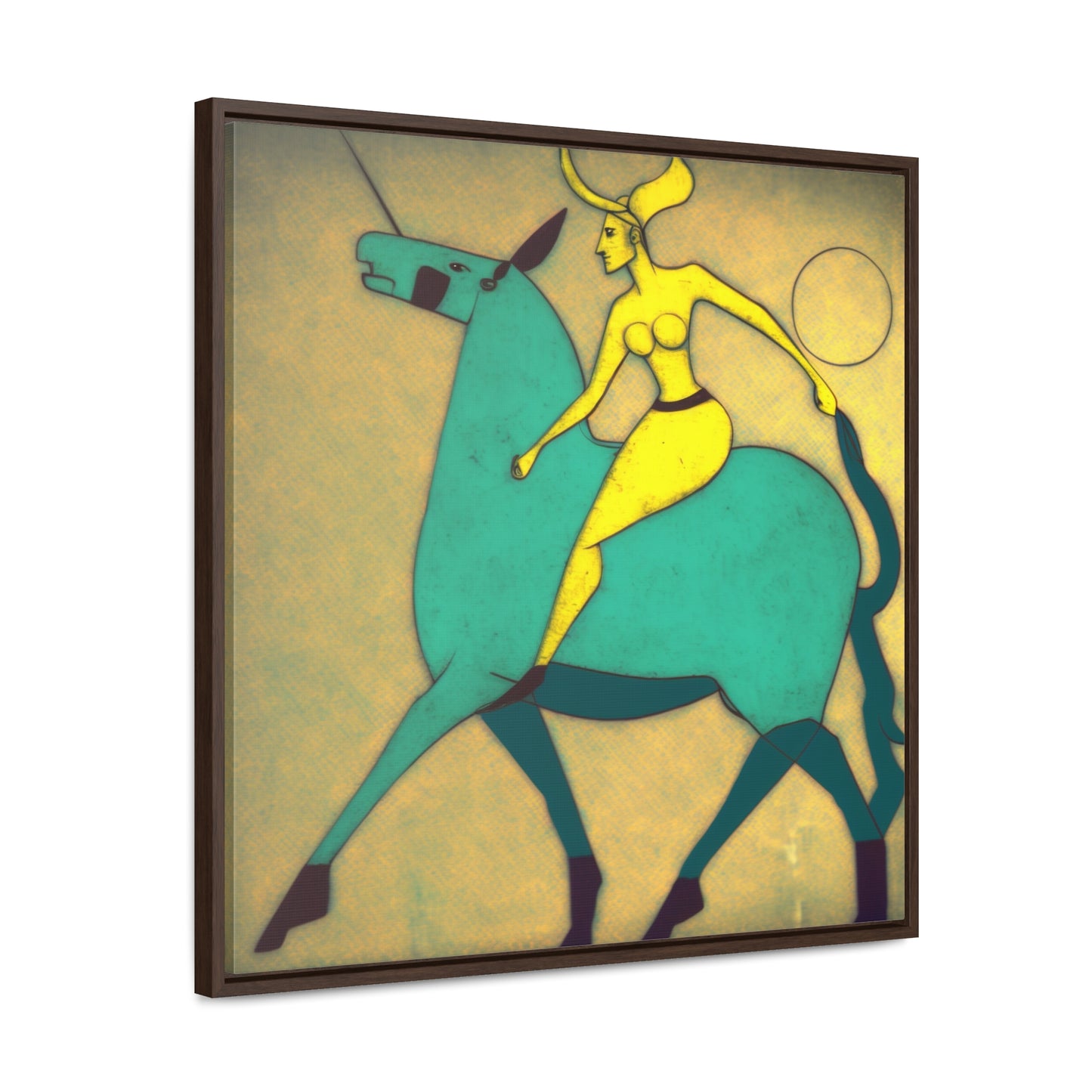 Naivia 38, Gallery Canvas Wraps, Square Frame