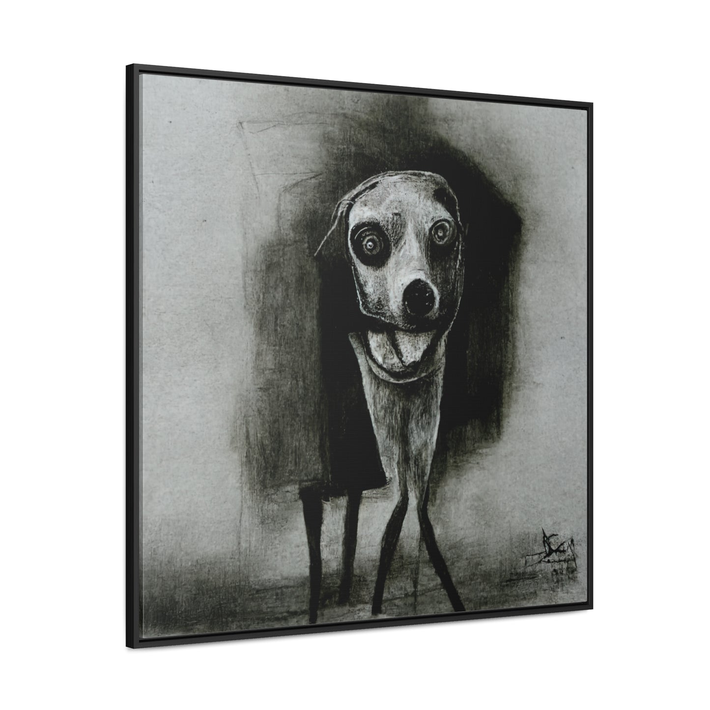 Dogs and Puppies 11, Valentinii, Gallery Canvas Wraps, Square Frame