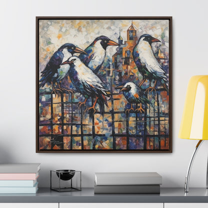 Bird 22, Gallery Canvas Wraps, Square Frame