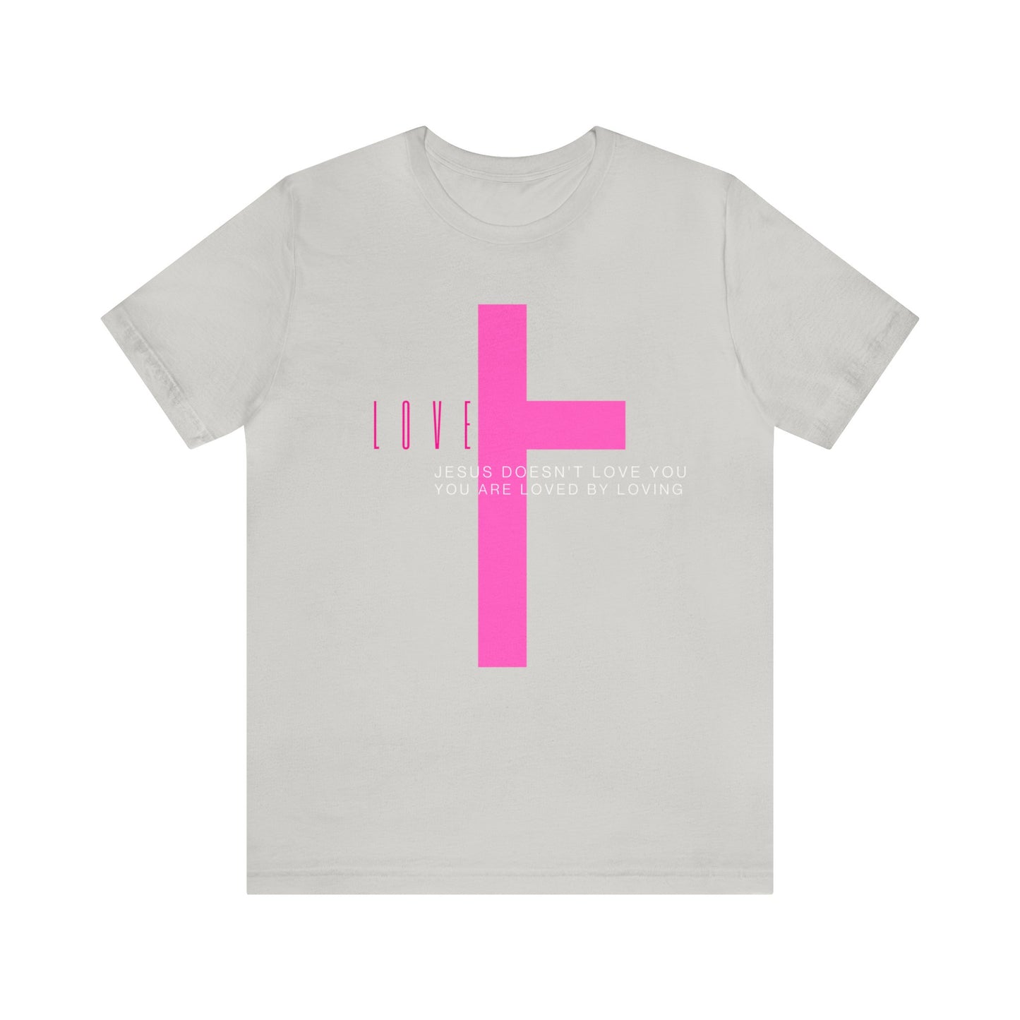 Plus Love , Unisex Jersey Short Sleeve Tee