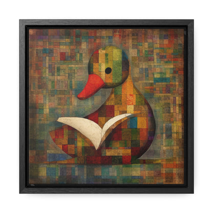 Duck 7, Gallery Canvas Wraps, Square Frame