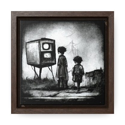 Childhood Wave 2, Valentinii, Gallery Canvas Wraps, Square Frame