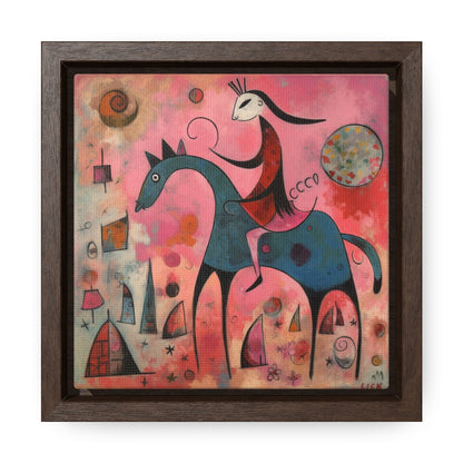 The Dreams of the Child 47, Gallery Canvas Wraps, Square Frame