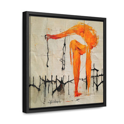 Feet and Drama 16, Valentinii, Gallery Canvas Wraps, Square Frame