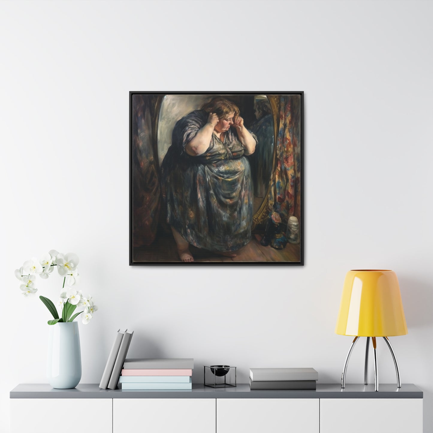 Baroque 3, Valentinii, Gallery Canvas Wraps, Square Frame