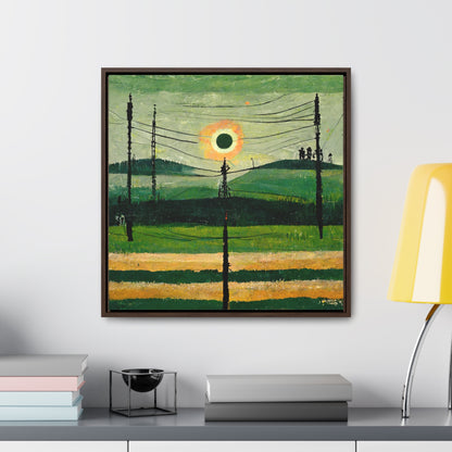 Land of the Sun 32, Valentinii, Gallery Canvas Wraps, Square Frame