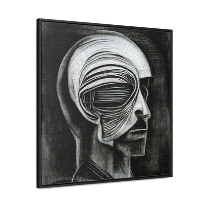 Brain 29, Valentinii, Gallery Canvas Wraps, Square Frame