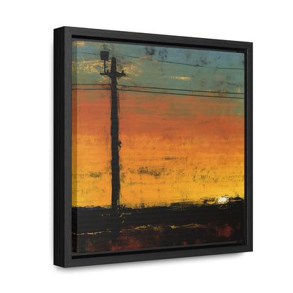 Land of the Sun 82, Valentinii, Gallery Canvas Wraps, Square Frame