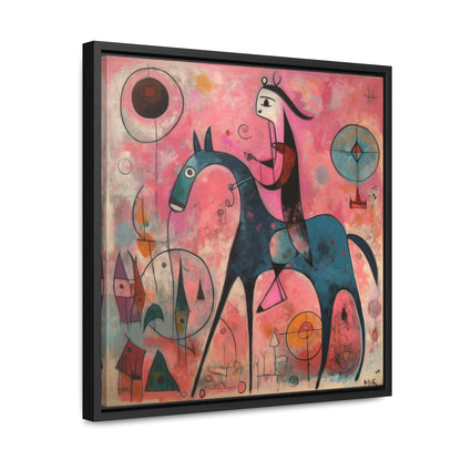 The Dreams of the Child 7, Gallery Canvas Wraps, Square Frame