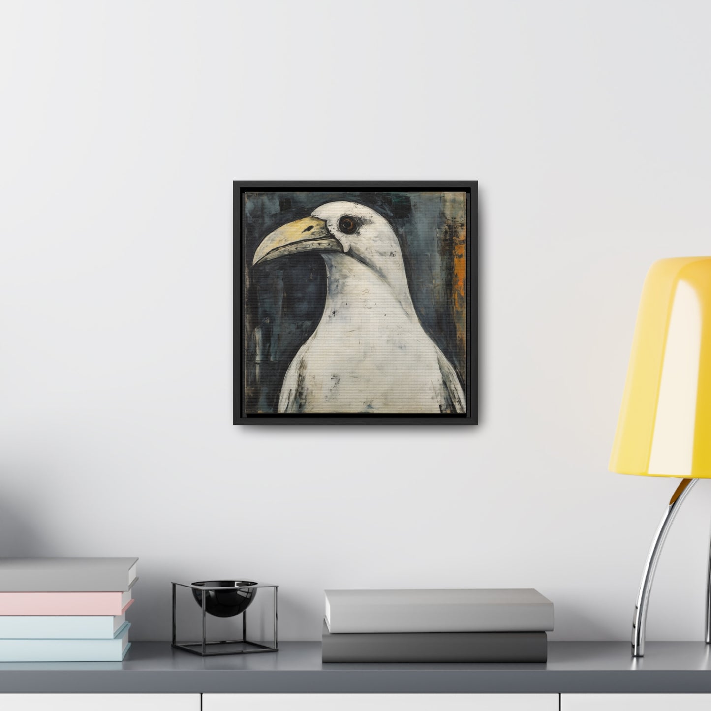 Bird 5, Gallery Canvas Wraps, Square Frame