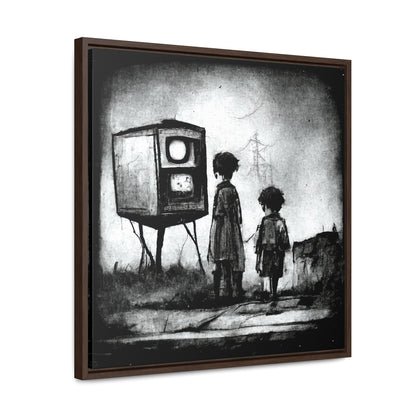 Childhood Wave 2, Valentinii, Gallery Canvas Wraps, Square Frame