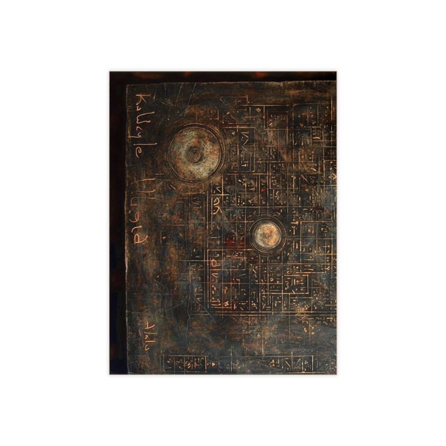 Math Cosmos, Ceramic Photo Tile