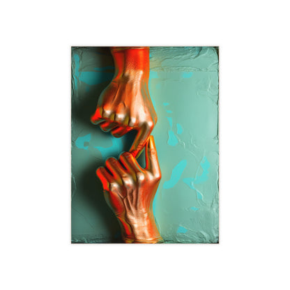 Hands 148, Ceramic Photo Tile