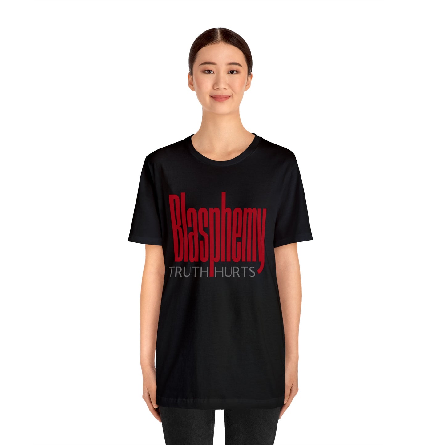 Blasphemy, Unisex Jersey Short Sleeve Tee