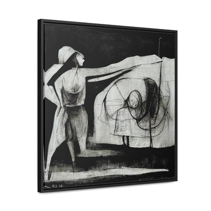 Domestic Memories 35, Valentinii, Gallery Canvas Wraps, Square Frame