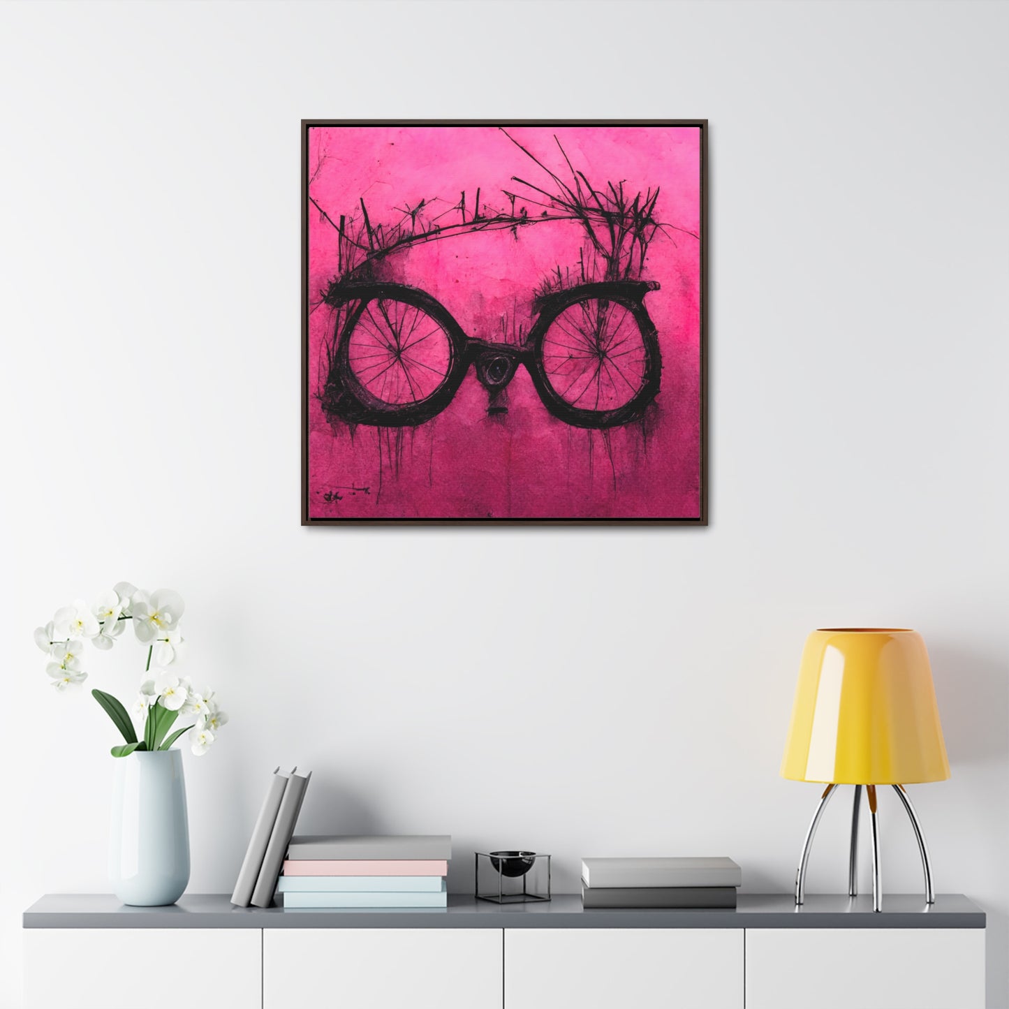 Bicycle, Valentinii, Gallery Canvas Wraps, Square Frame