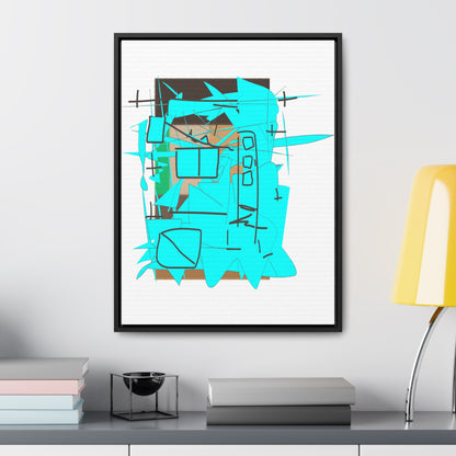 Naive City, Gallery Canvas Wraps, Vertical Frame