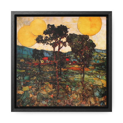 Land of the Sun 42, Valentinii, Gallery Canvas Wraps, Square Frame