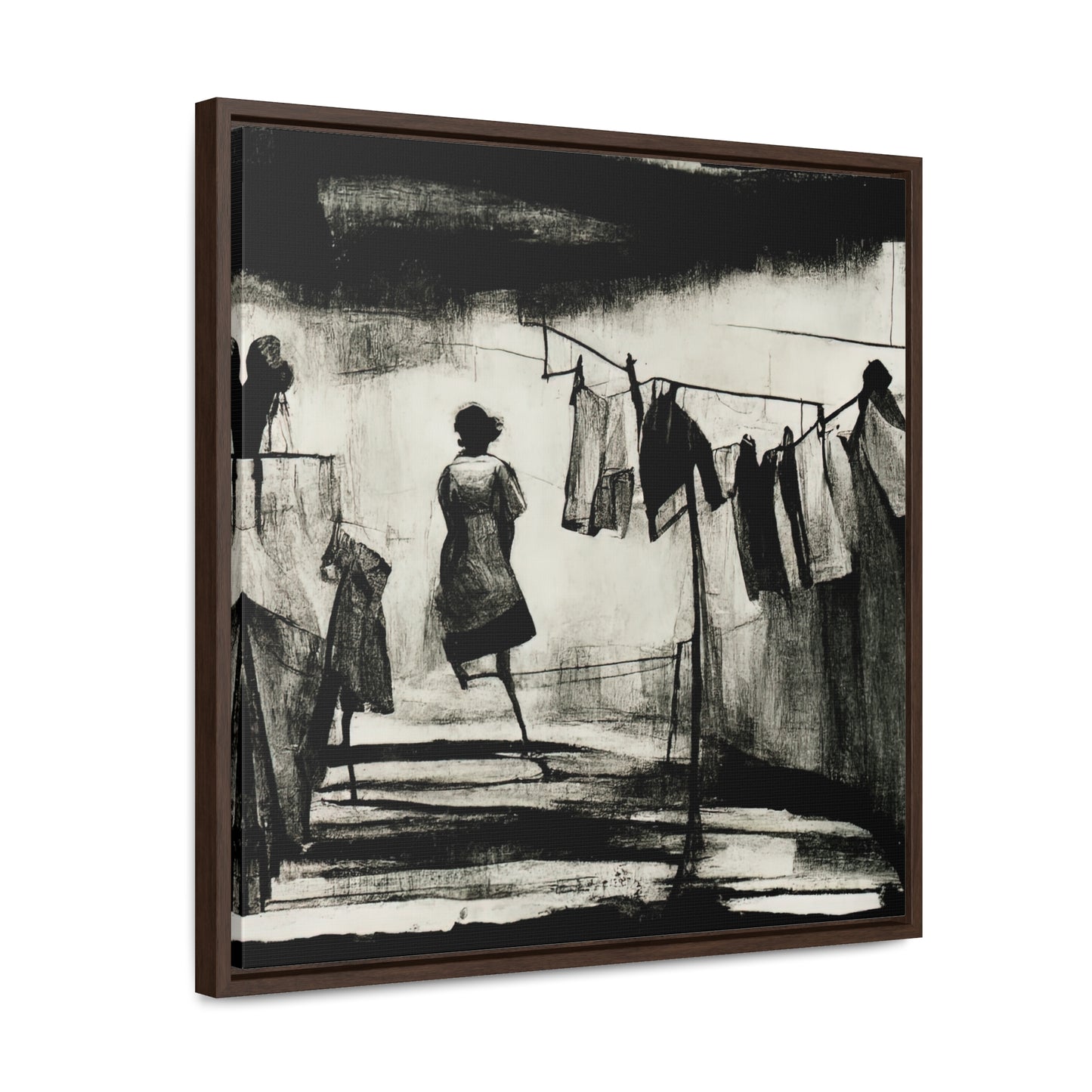 Domestic Memories 13, Valentinii, Gallery Canvas Wraps, Square Frame