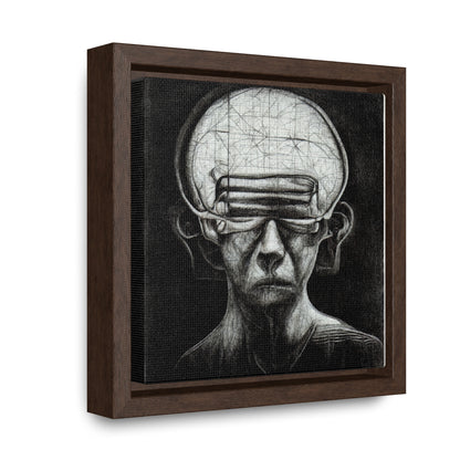 Brain 13, Valentinii, Gallery Canvas Wraps, Square Frame