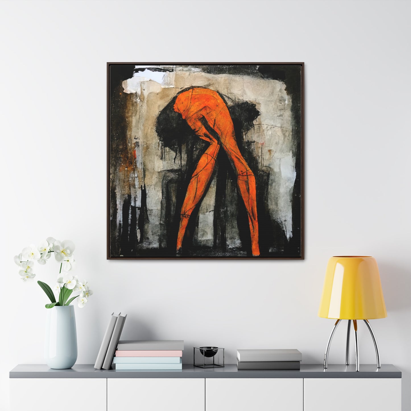 Feet and Drama 9, Valentinii, Gallery Canvas Wraps, Square Frame