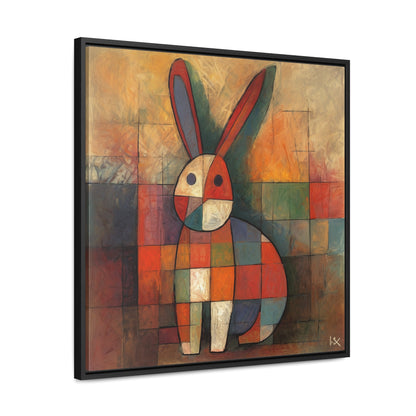 Rabbit 17, Gallery Canvas Wraps, Square Frame