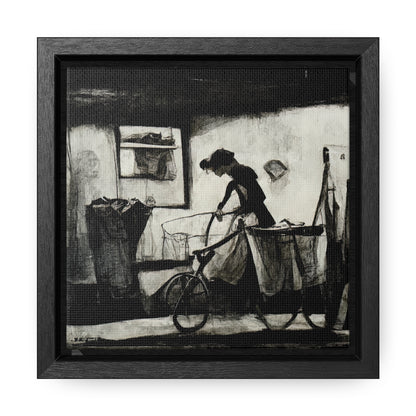 Domestic Memories 28, Valentinii, Gallery Canvas Wraps, Square Frame